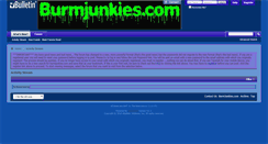 Desktop Screenshot of burmjunkies.com